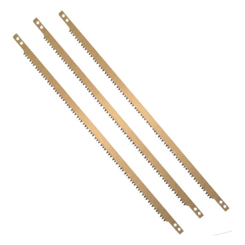 Hongu 3xLAMA DI RICAMBIO SEGACCIO AD ARCO 53/30 CM SEGONCINO TAGLIO...