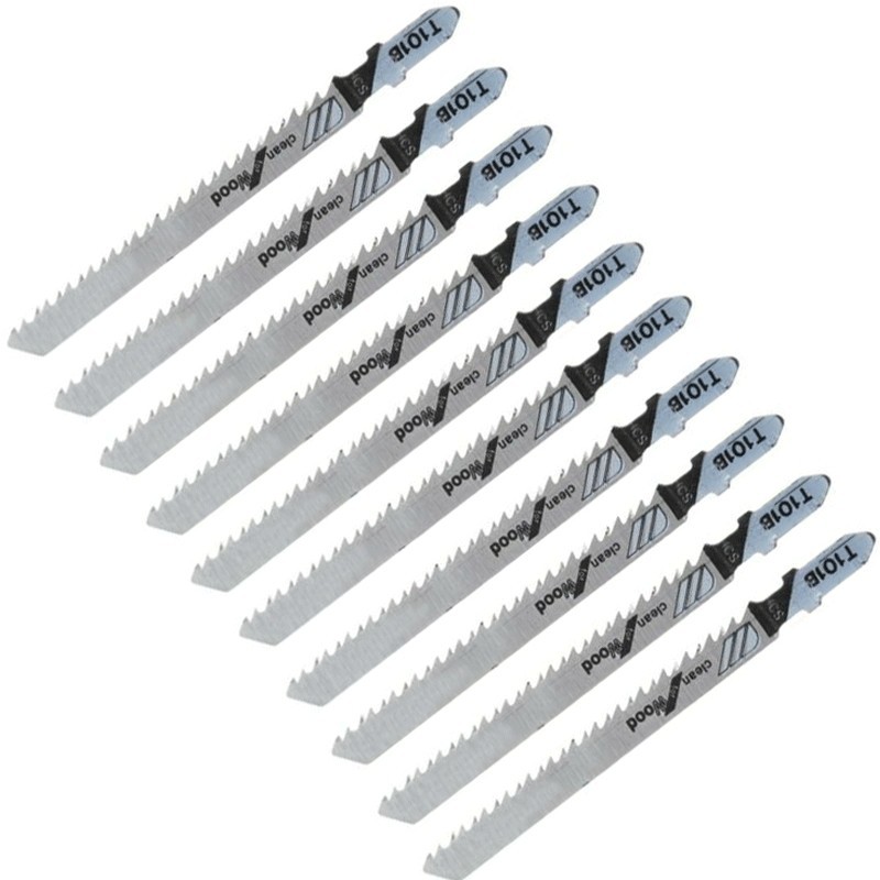 10x Lama Lame Seghetto Alternativo Plastica Legno Metallo T101B tag...