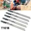 10x Lama Lame Seghetto Alternativo Plastica Legno Metallo T101B taglio pulito