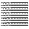 10x Lama T344D Lame Per Seghetto Alternativo Per Taglio Legno Set 1...