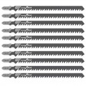 10x Lama T344D Lame Per Seghetto Alternativo Per Taglio Legno Set 130mm veloce