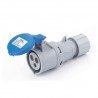 Ecova Presa mobile dritta industriale elettrica 16A 230V IP44 2P+T ...