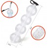 Hongu Stampo da freezer 4 palla ghiaccio ICE ball stampi cavità Rou...