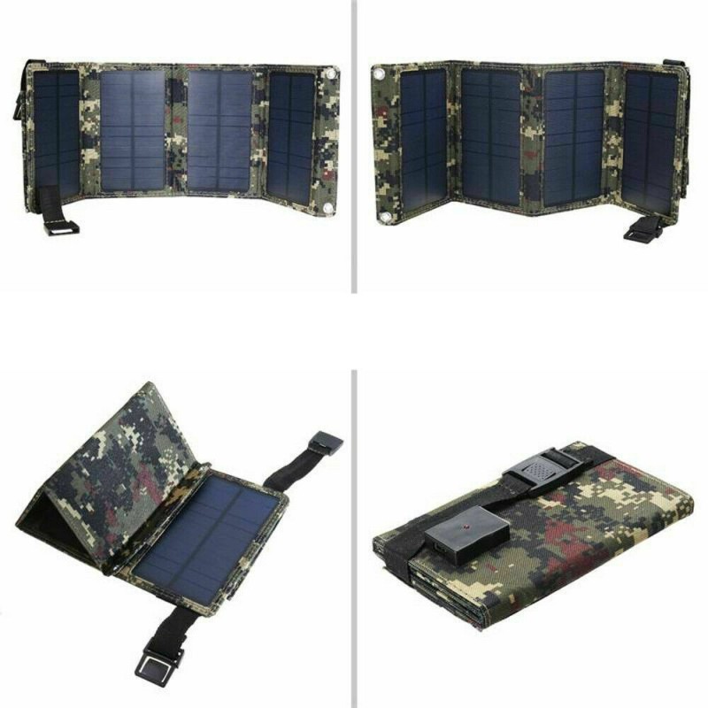 Hongu 80W Pannello solare pieghevole Telefono Caricabatterie campeg...