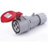 Ecova SPINA PRESA ADATTATORE MOLTIPLICATORE INDUSTRIALE VOLANTE 16A...