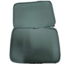 Custodia morbida nera bordatura rigida PC Portatile Laptop neoprene 13" pollici