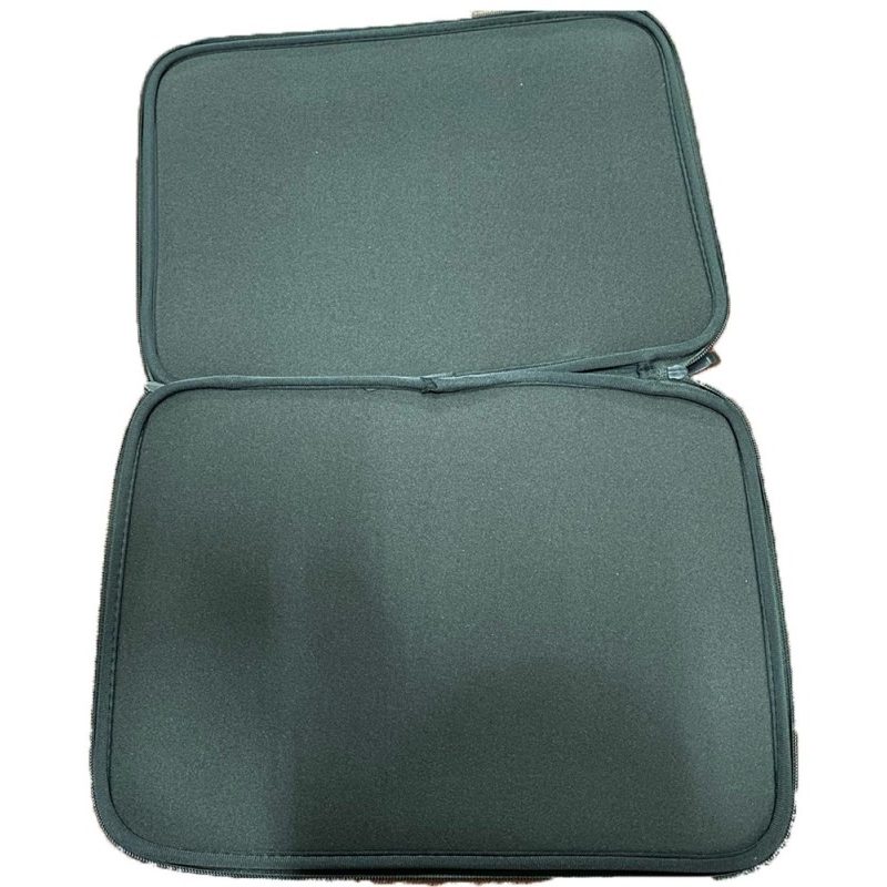 Hongu Custodia morbida nera bordatura rigida PC Portatile Laptop ne...
