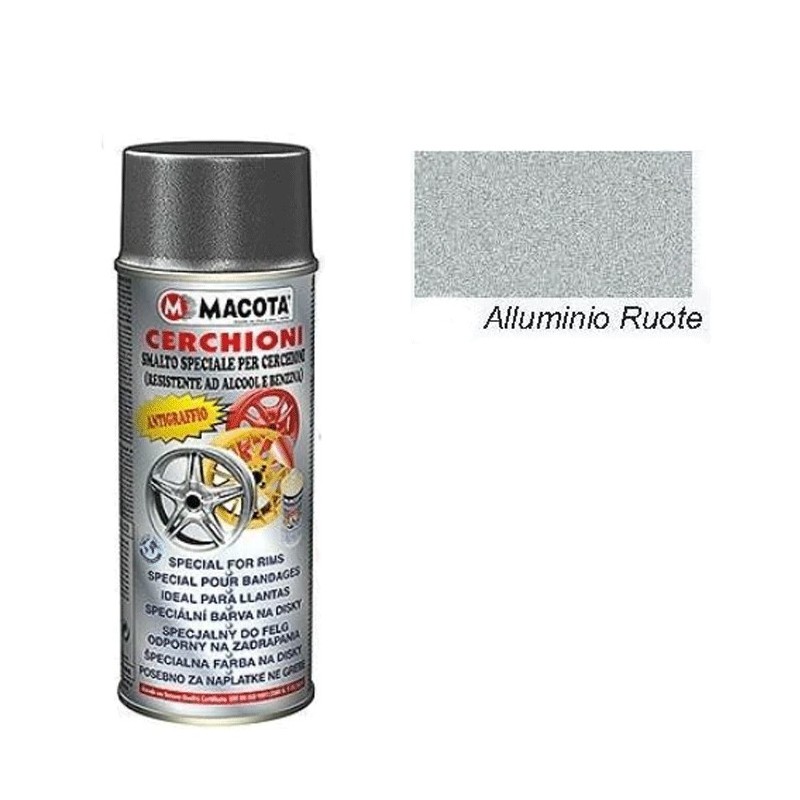Macota Smalto Speciale Cerchioni Vernice Spray 400 ML Tuning Alluminio Ruote