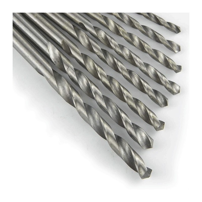 Set 8 punte da trapano in acciaio Forature per muro cemento mattoni  da 3 a 10mm