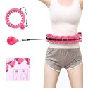 HULA HOOP INTELLIGENTE ANTICADUTA MASSAGGIO FITNESS DIMAGRIMENTO COMPONIBILE