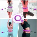 HULA HOOP INTELLIGENTE ANTICADUTA MASSAGGIO FITNESS DIMAGRIMENTO COMPONIBILE