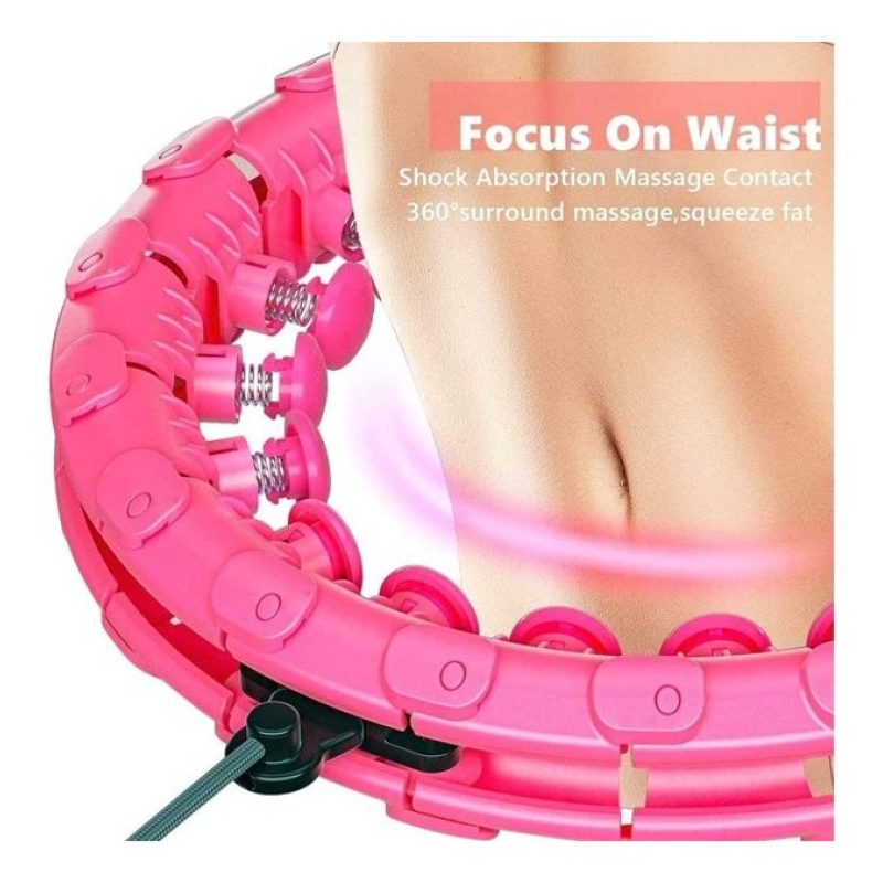 Hongu HULA HOOP INTELLIGENTE ANTICADUTA MASSAGGIO FITNESS DIMAGRIME...