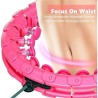 Hongu HULA HOOP INTELLIGENTE ANTICADUTA MASSAGGIO FITNESS DIMAGRIME...