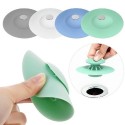 2x TAPPO DI SCARICO FILTRO PER CAPELLI RIFIUTI DOCCIA VASCA LAVANDINO SILICONE