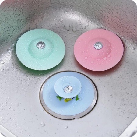 Tappi Scarico In Silicone - 2 Pezzi Universali Per Vasca, Lavandino E Cucina, Bianchi, 15cm - Foto 7