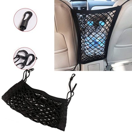 30 X 25 CM Auto Cargo Rete Portaoggetti Tra Borsa Inserti Sedile Auto Bagagli