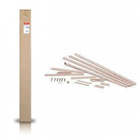 CAVALLETTO TREPPIEDE LEGNO STATIVO QUADRO ARTISTA TELO DISEGNO PITTORE MISURE