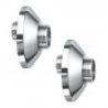 Hongu Coppia gambo Eccentrico a S 1/2 x 3/4 con Rosetta Raccordo pe...