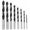 Hongu Set 8 punte da trapano professionali per legno 3-4-5-6-7-8-9-...