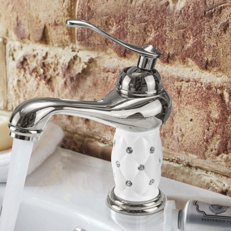 DRIWEI Miscelatore rubinetto monocomando bagno lavabo vintage lavel...