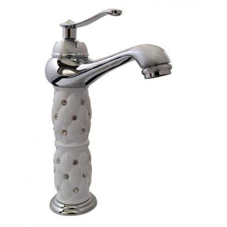 Miscelatore rubinetto monocomando bagno lavabo vintage lavello cucina alto canna