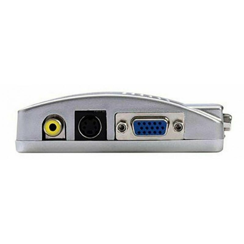 Andowl CONVERTITORE DA VGA A RCA , S-VIDEO COMPUTER PC NOTEBOOK ADA...