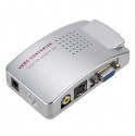 CONVERTITORE DA VGA A RCA , S-VIDEO COMPUTER PC NOTEBOOK ADATTATORE DVR
