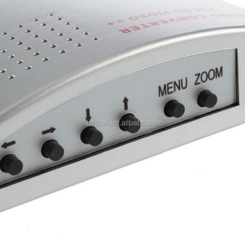 Andowl CONVERTITORE DA VGA A RCA , S-VIDEO COMPUTER PC NOTEBOOK ADA...