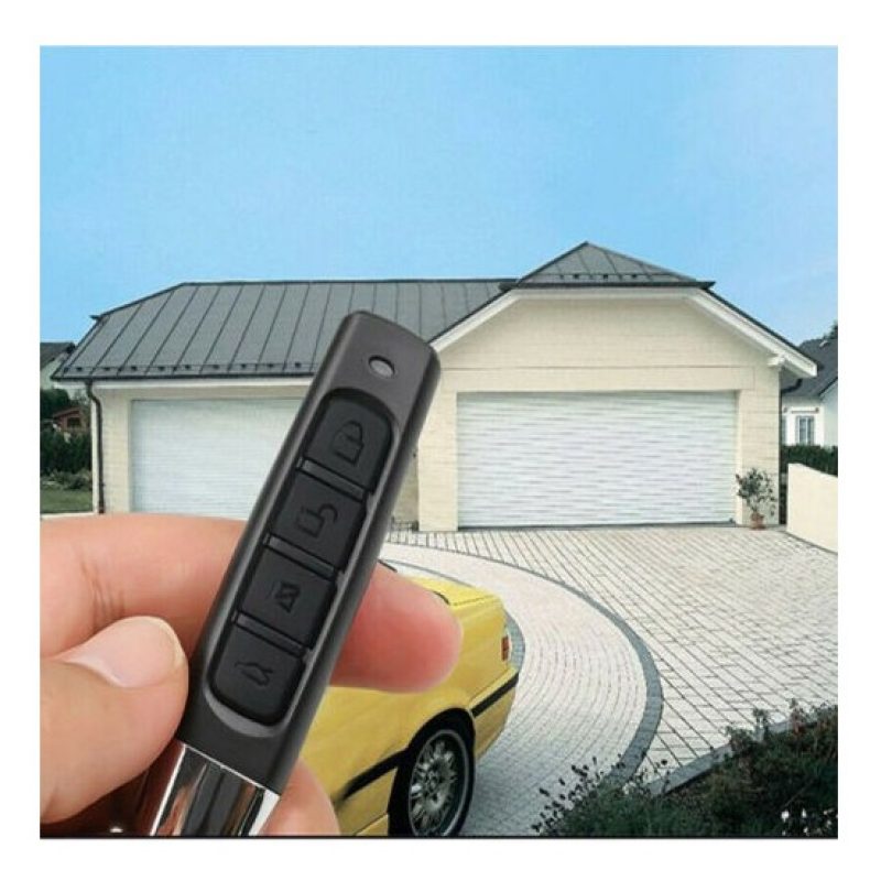 Hongu Telecomando per Garage Portachiavi Cancello 433Mhz Wireless D...