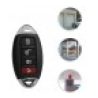 Hongu Telecomando per Garage Portachiavi Cancello 433Mhz Wireless D...