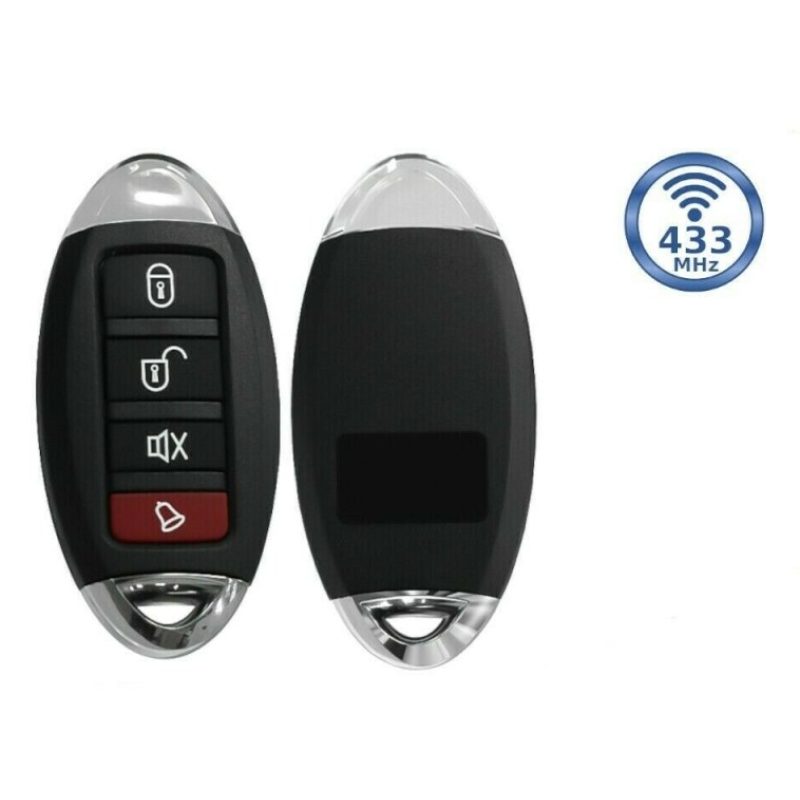 Hongu Telecomando per Garage Portachiavi Cancello 433Mhz Wireless D...
