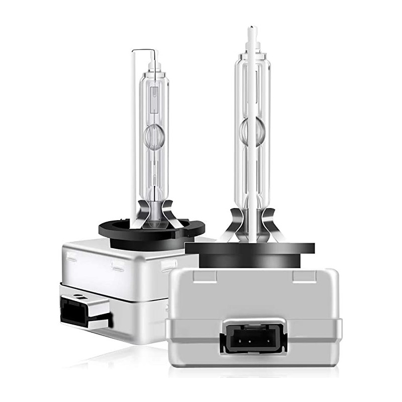 Coppia lampadine D1S HID 35W 12V per auto sostituzione fanali fari ricambio luce