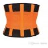 Fascia modellante arancio snellente doppio strappo fitness snellente con stecche