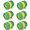 Hongu 6x RACCORDO RIPARATORE UNIVERSALE TUBO GOMMA ACQUA PLASTICA G...
