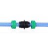 Hongu 6x RACCORDO RIPARATORE UNIVERSALE TUBO GOMMA ACQUA PLASTICA G...