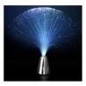Lampada LED RGB fibra ottica tavolo arredamento design cromoterapia multicolor