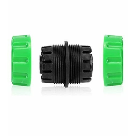 6x RACCORDO RIPARATORE UNIVERSALE TUBO GOMMA ACQUA PLASTICA GIUNTO GIARDINO