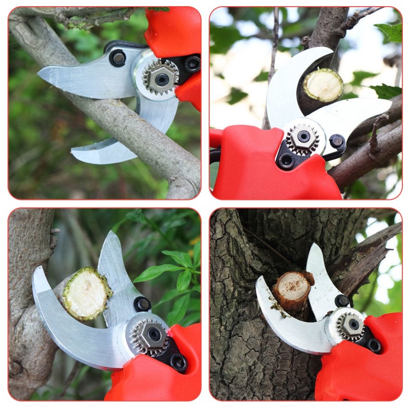 Hongu Forbici potatura cesoie a batteria 48 cordless taglio 30mm po...