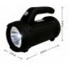 Hongu Torcia a LED contenente cassetta attrezzi set da 17 pezzi pra...