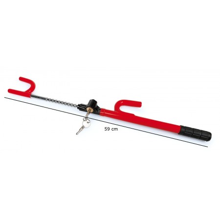 Asta blocca sterzo per volante auto anti furto sicurezza macchina anti theft