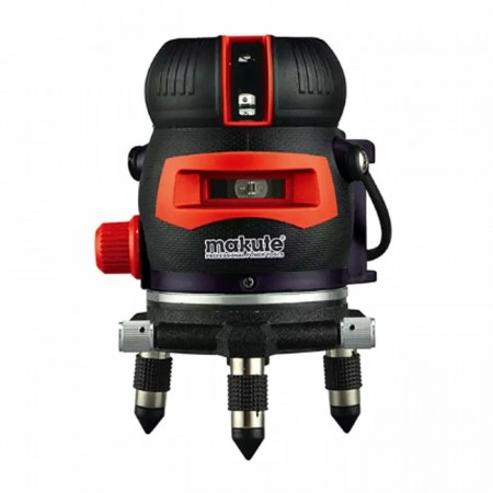 LIVELLA LASER TRACCIATORE AUTOLIVELLANTE 360º ROTAZIONE 5 linee blu