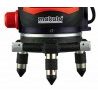 Hongu LIVELLA LASER TRACCIATORE AUTOLIVELLANTE 360º ROTAZIONE 5 lin...