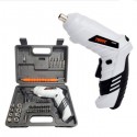 Avvitatore a Batteria Litio 3.6v Snodabile Led Cordless Valigetta 45  Accessori