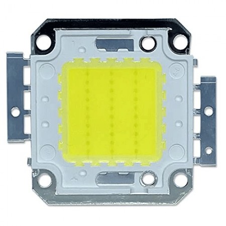CHIP 20W/30W/50W80W/100W BIANCO FREDDO RICAMBIO FARO A LED FARETTO Luminosità