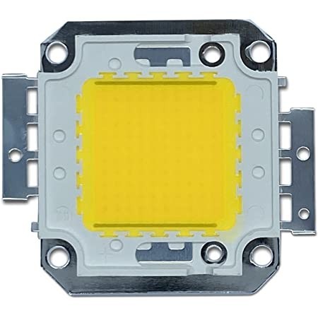 CHIP LED 20W/30W/50W80W/100W BIANCO CALDO RICAMBIO FARO  FARETTO Luminosità