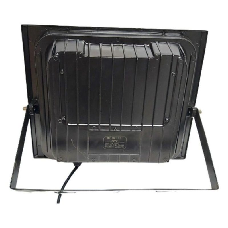 Faro led 200w pannello solare luce fredda crepuscolare telecomando ...