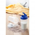 2x Shaker trasparente 700 ml  proteine integratori palestra fitness mixer coppa