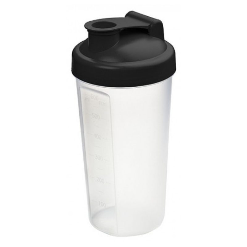 Hongu 2x Shaker trasparente 700 ml proteine integratori palestra fi...