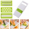 Hongu Mandolina Taglia affetta verdure manuale lama affettatrice cu...