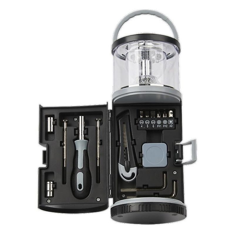 Hongu LANTERNA LAMPADA DA CAMPEGGIO PORTATILE KIT LUCE STRUMENTI LU...